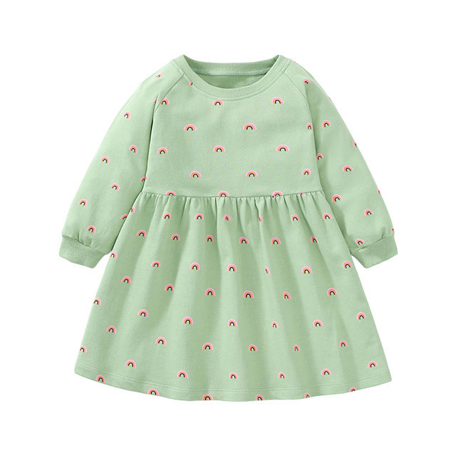 Autumn Pure Cotton Long Sleeved Girl S Dress From China Manufacturer